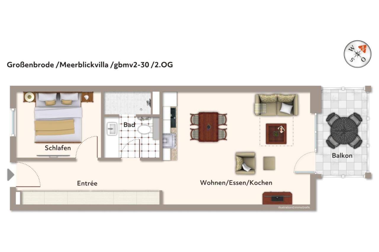 Apartmentanlage Meerblickvilla Apartmentanlage Meerblickvilla 2-30 Großenbrode Екстериор снимка